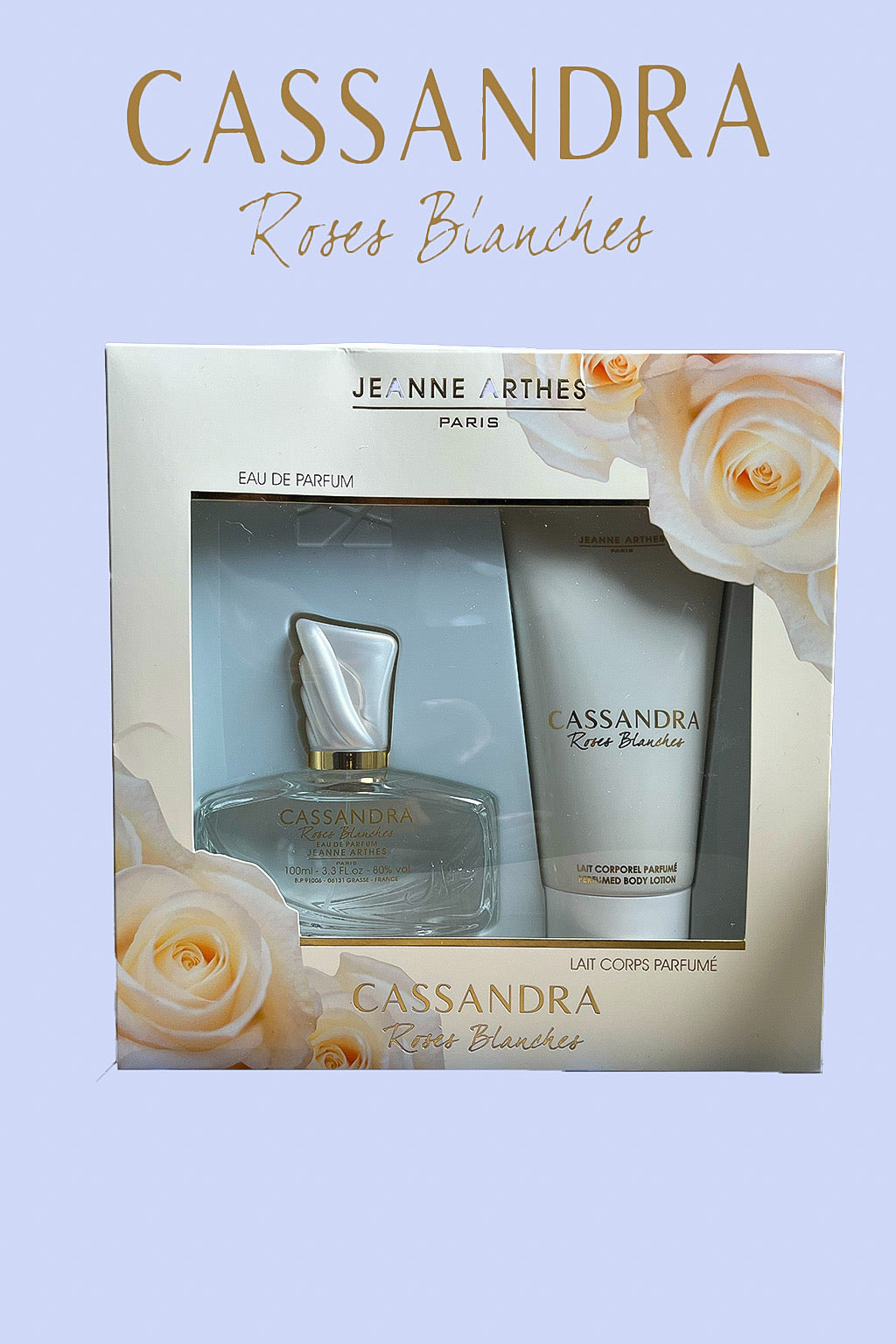 Coffret CASSANDRA ROSES BLANCHES
