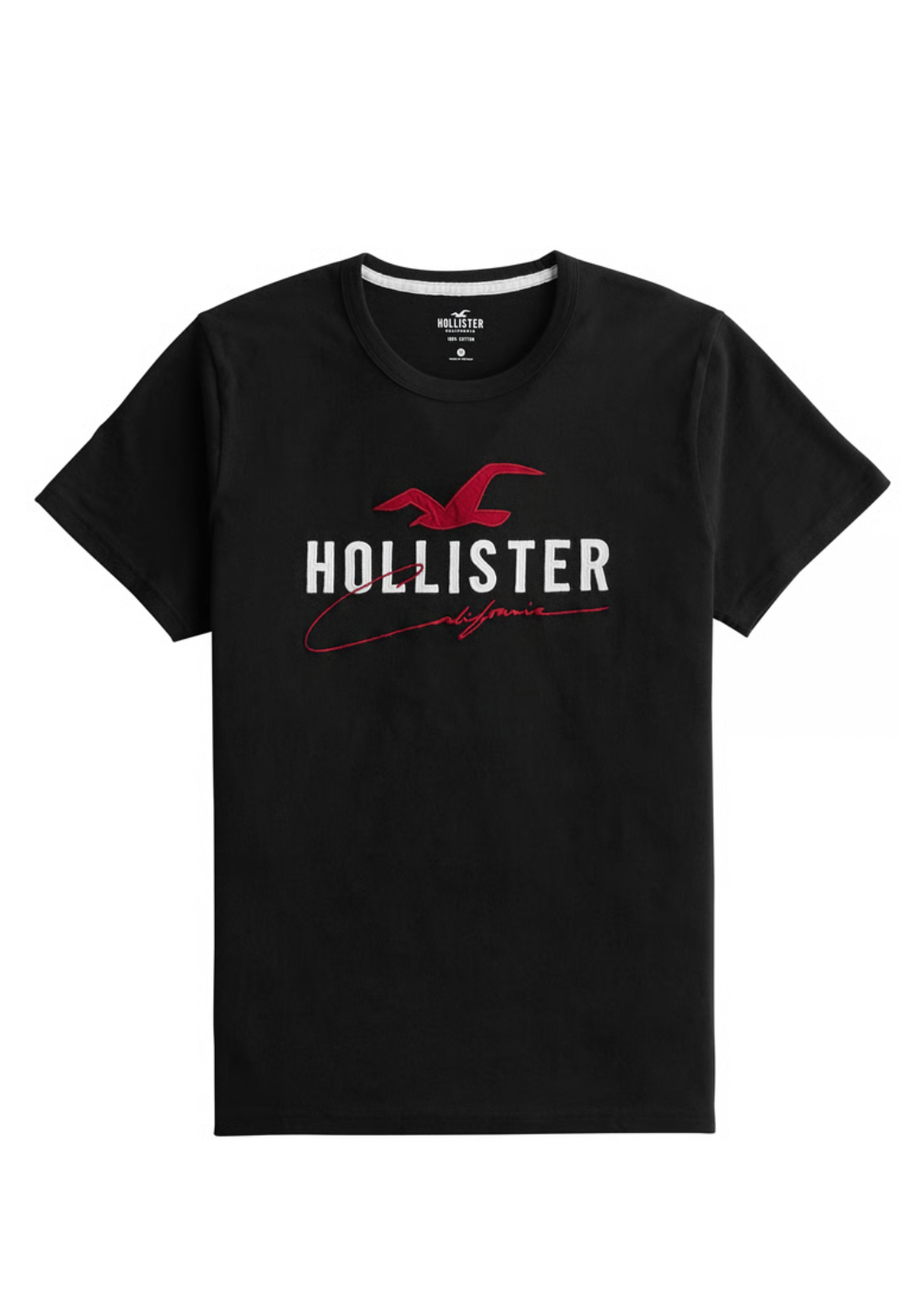 T-shirt -Noir HOLLISTER