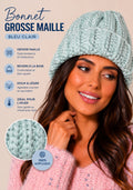 PRETTYLITTLETHING | Bonnet  En Maille Bleu Clair